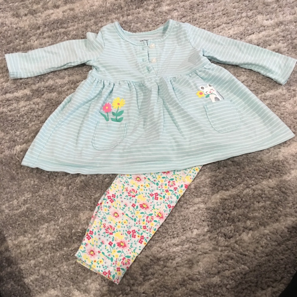 Carter’s Dress and legging set.